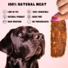 Chicken Jerky Dog Treats 1.5 Lb Human Grade Pet Snacks Grain Free Organic Meat All Natural High Protein Dried Strips Best Chews for Training Small & L